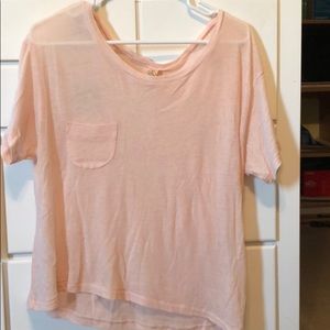 Alternative Pink Sheer Top